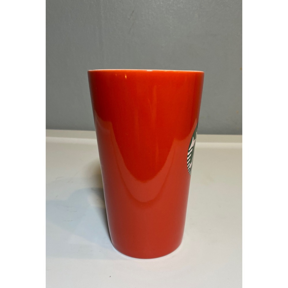 Starbucks Red and Pink Ceramic Coffee Mug 16oz Siren Logo 2024 Holiday mHTTLATB - Picture 5 of 8